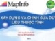 Bài giảng Mapinfo: Bài 3 - ThS. Nguyễn Thị Huyền